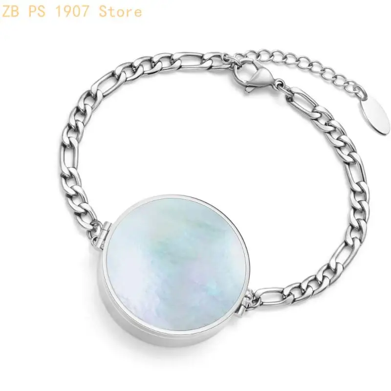European Shell Lipstick Bracelet Stainless Steel Fashion Waist Accessory 55KA