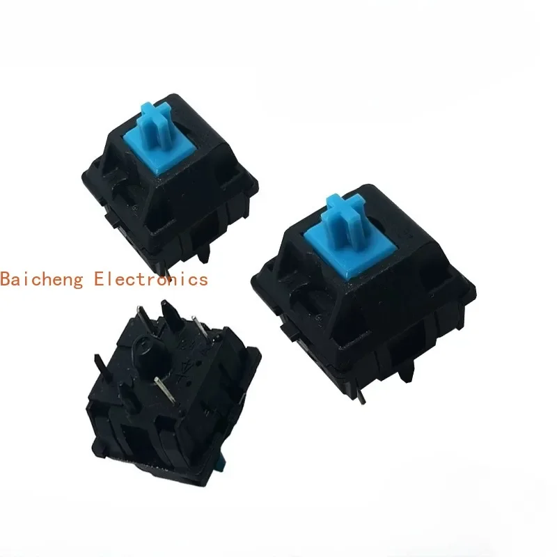 10PCS Mechanical keyboard button micro movement axis switch blue axis MX black shell