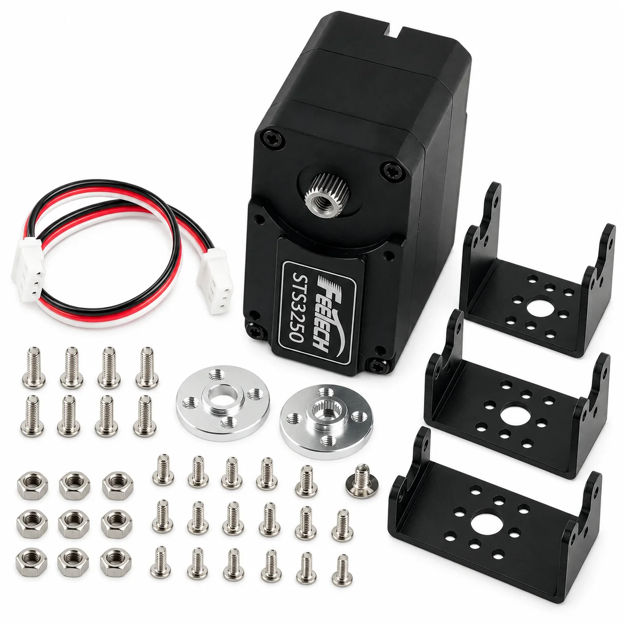 Servomotor de eje doble Feetec - Robot Arm Motor reseña y precio