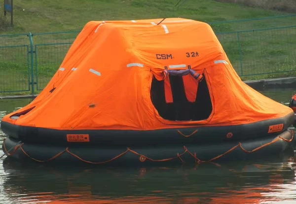 25-местный морской надувной спасательный плот, одобренный Solas