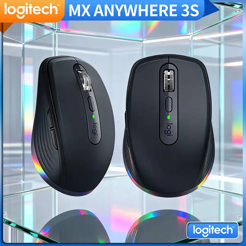 

Top-Tier Logitech MX Anywhere 3S - 8K DPI, MagSpeed Scroll, Silent Click, USB-C Fast Charge, Multi-OS Support, Anti-Slip Grip