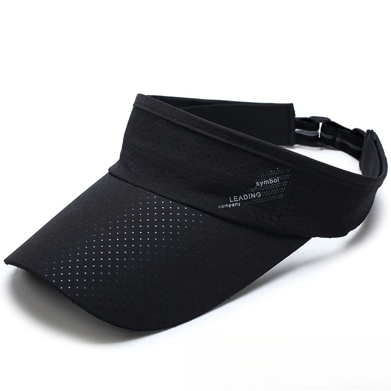 New hat men's summer sun protection quick-drying hat mesh empty top hat outdoor sun hat sun hat sun hat