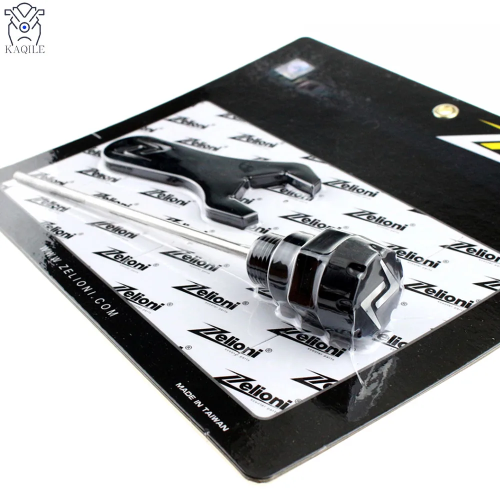 

Zelioni z card Oil Filler Cap with Dipstick Oil Stick Dipstick For All Vespa Primavera150 Sprint150