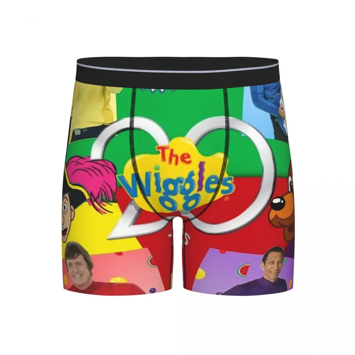 

Long Boxer Underpants Shorts The Wiggles Tv Show Music Band Panties Men Breathable Underwear for Homme Man Boyfriend Gift