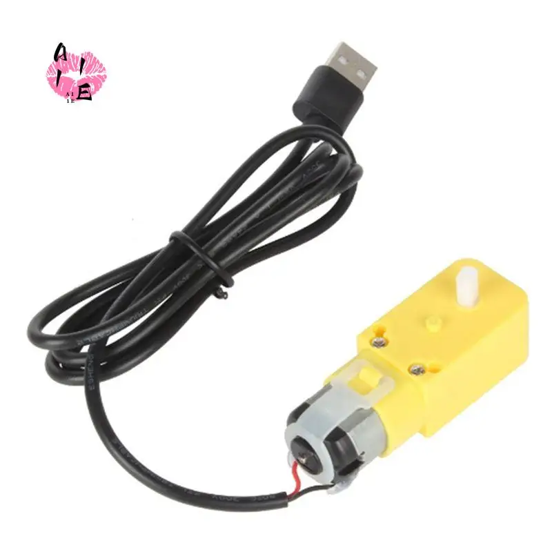 A11E-Precisions Engineered Single Shafts DC5V 59RPM Ratio 1:220 Reduction Motor Gear Motor
