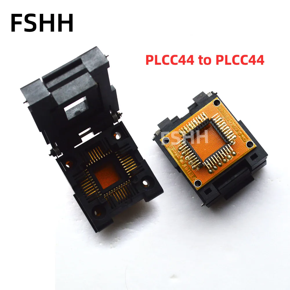 PLCC44 to PLCC44 test socket PLCC44 socket Online Test 1.27mm Pitch