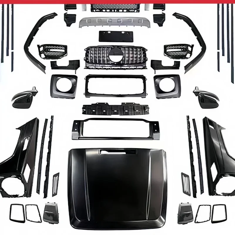 Suitable for W463 Mercedes-Benz G-Class G500G55G350G400G63 Surround G63 Dark Night Widebody