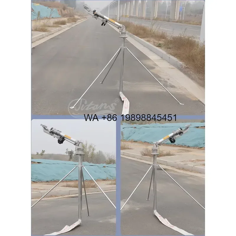 Wmwmnu for Titans Rain Sprinkler Stand 360 Degree Auto Rotation Farm Irrigation Industrial Dust Control