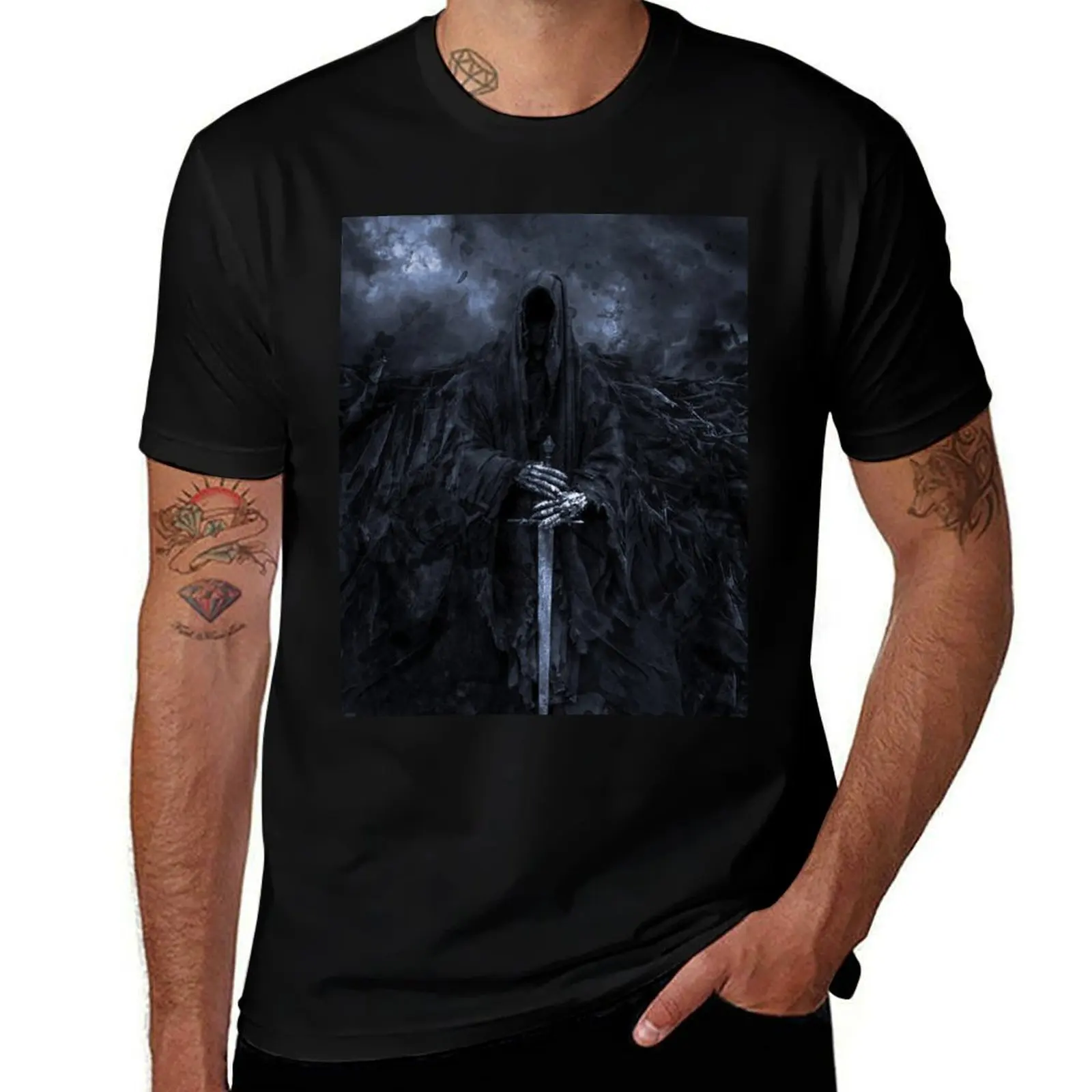 nazgul T-Shirt Casual All Match Tee Shirt for Men T-Shirt