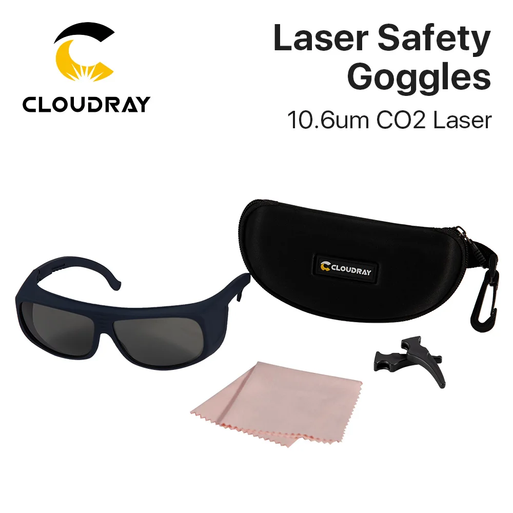 Cloudray 10600nm Laser Safety Goggles OD6+ CE Style D Protective Goggles For CO2 Laser Free Shipping