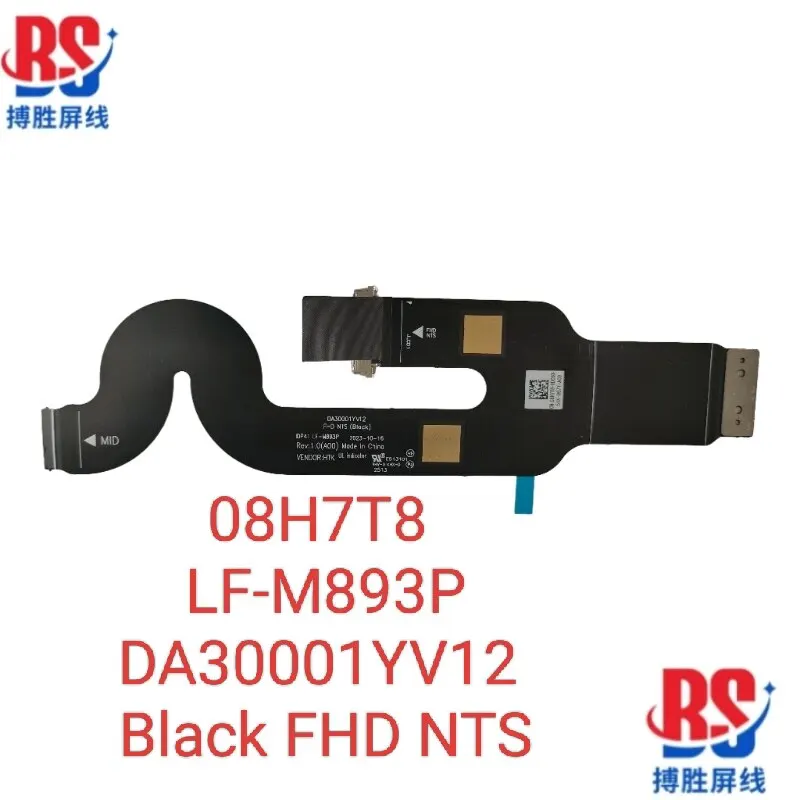 for DELL XPS14 9440 2024 Screen Cable 08H7T8 LF-M893P DA30001YV12 Cable