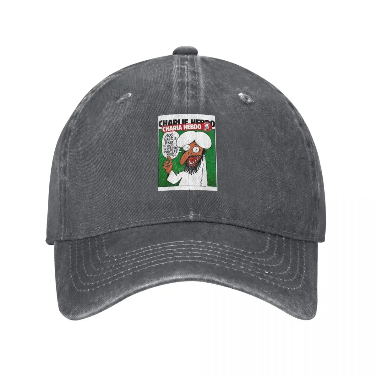 Charlie Hebdo 4 Poster Baseball Cap Golf Wear black Man Women's