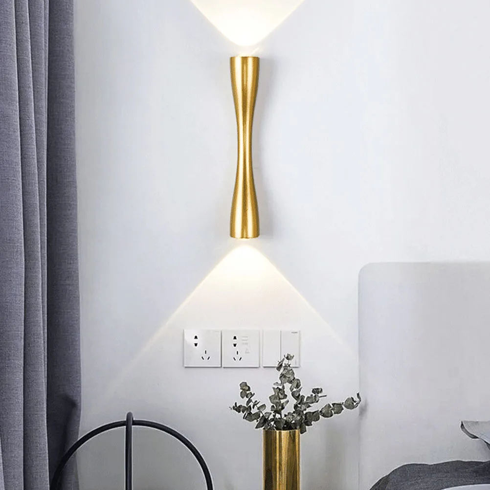 

1Pcs Nordic Styled LED Lamp Wall Mounted Bedside Light Corridor Aisle Lamp Large Irradiation Range Bulb Replaceable