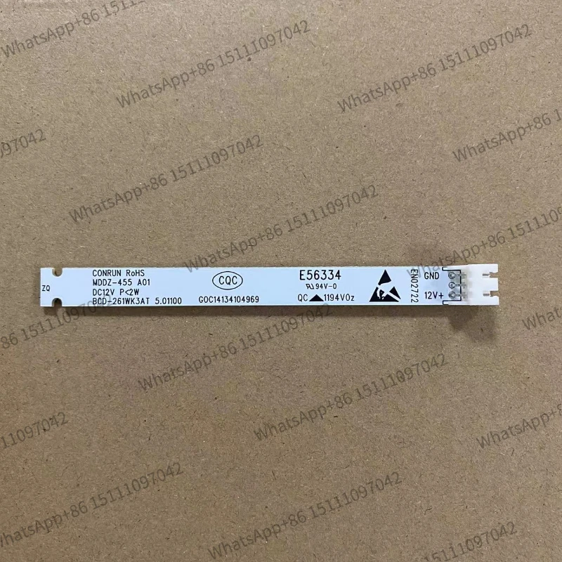 CQC14134104969 for refrigerator freezer LED light bar lighting BCD-450W 261WK