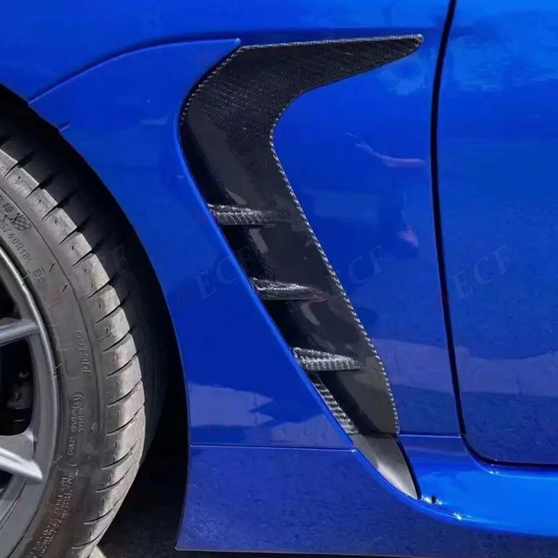 

Украшение крыла из углеродного волокна для Toyota GR86 Subaru BRZ ZN8 ZD8 2020+, боковая крышка воздухозаборника, спойлер, сплиттер, комплект кузова
