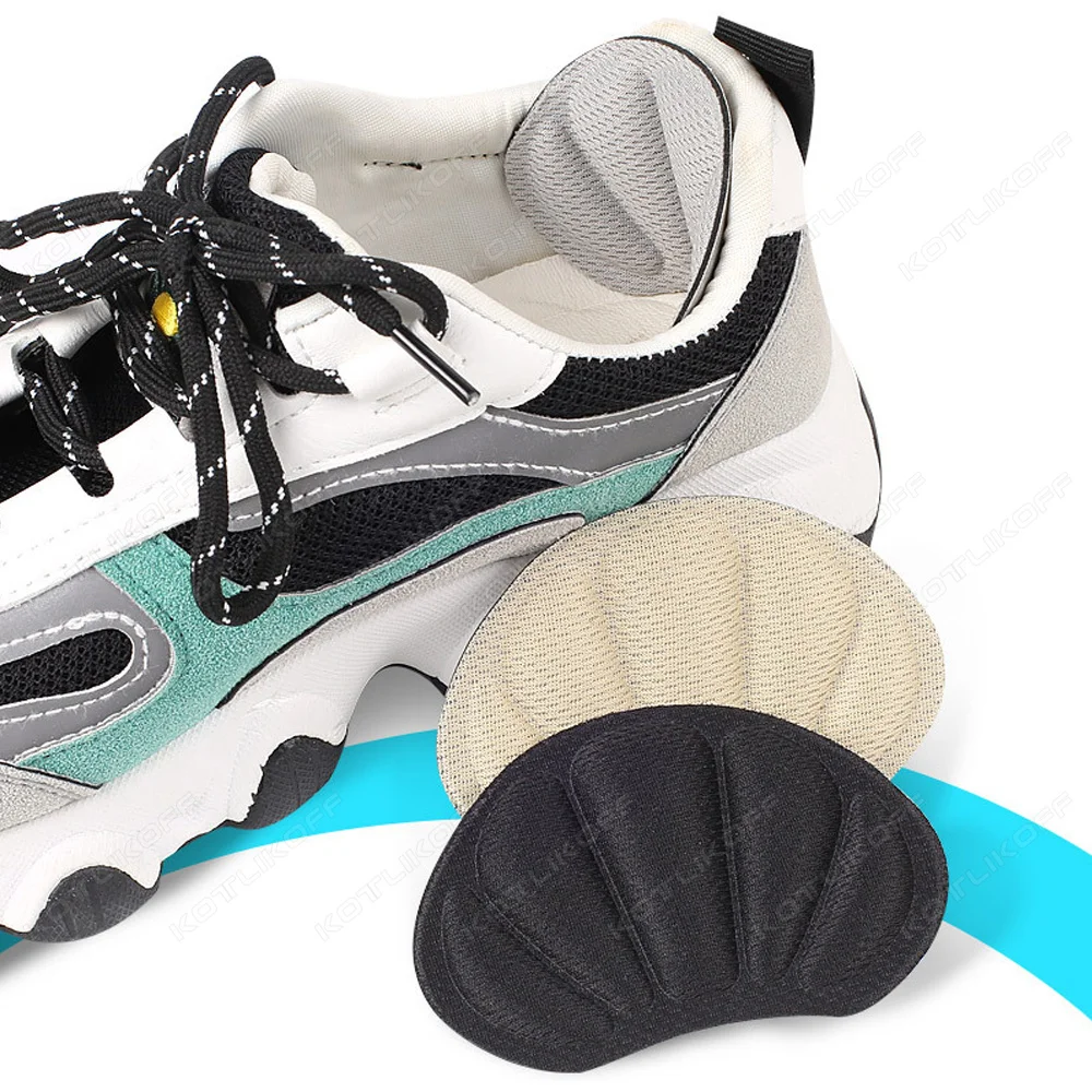 

1/3/5 пар губчатых подушек для пятки, защитные накладки на пятку для обуви, слишком большие мягкие сетчатые ручки для пятки, стельки для ухода за обувью