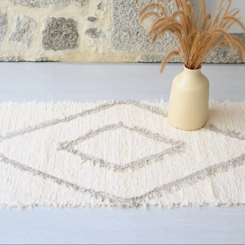 

Neutral entrance channel carpet unique wool oriental small channel doormat carpet batch