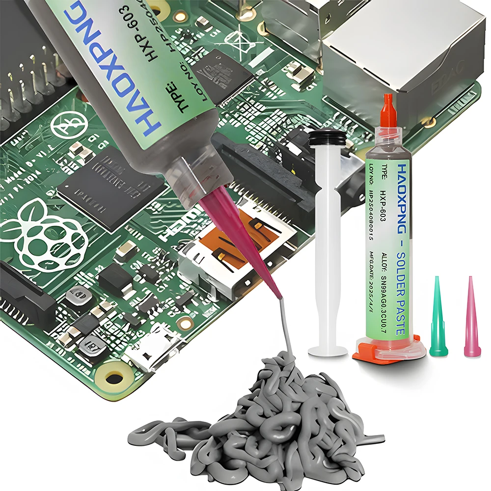 172 ℃ /217 ℃   Nuevo No requiere limpieza, fundente de pasta de soldadura para soldadura, reparación Led Smd, pasta de estaño, Pcb Ic