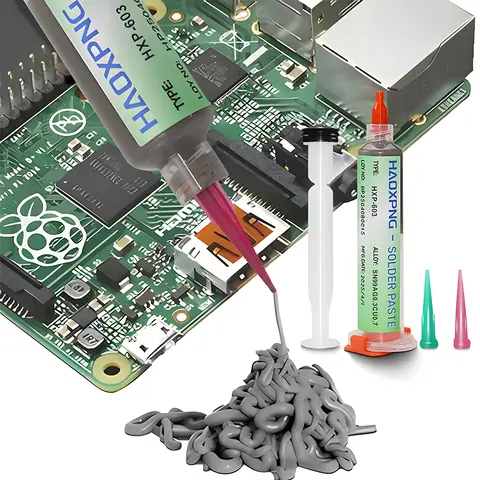 172℃/217℃ New No Cleaning Required Solder Paste Flux For Soldering Led  Smd Repair Tin Paste  Pcb Ic