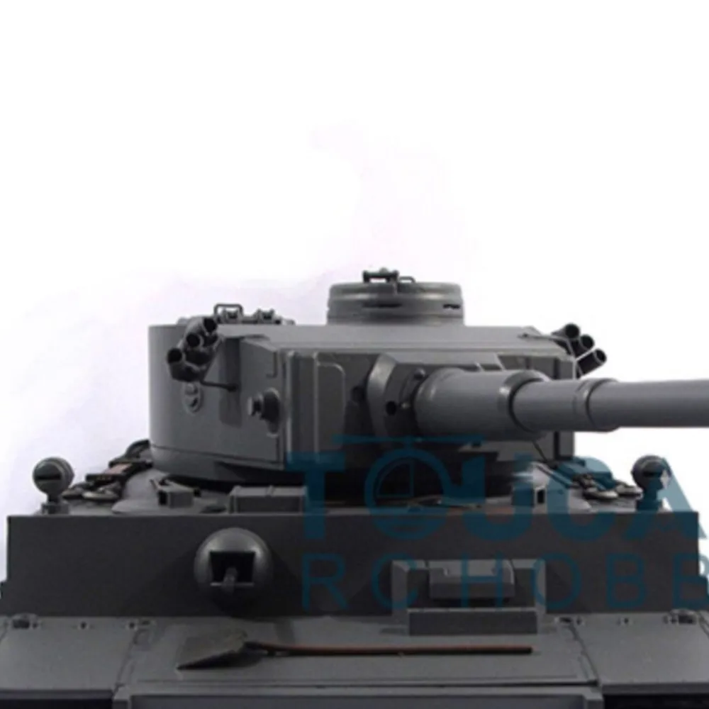 Mato KIT RC Panzer im Maßstab 1:16, grauer deutscher Tiger I BB Shooting 1220 RC-Modell als Geschenk TH00650-SMT8
