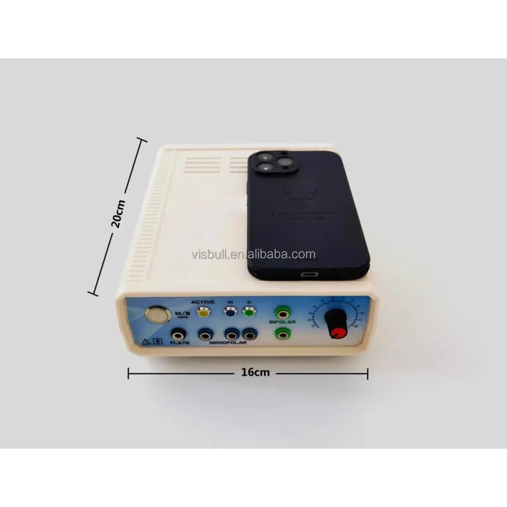 Medical Open Surgery Electrocoagulation Cautery Max 100 Watts Monopolar and Bipolar Coagulator for Human & Animals