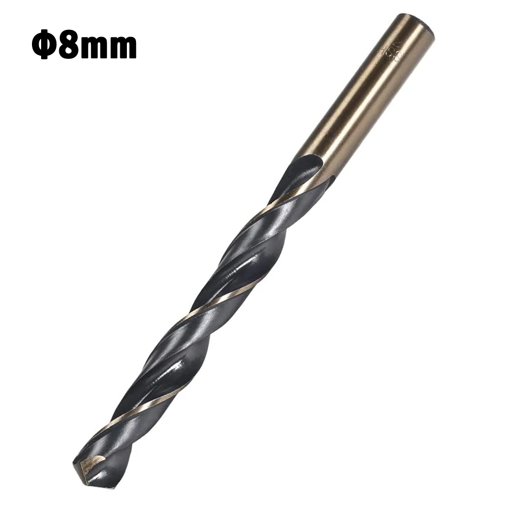 1pc CobaltHSS ドリルビット 3 ミリメートル-10 ミリメートルステンレス鋼木材鉄掘削金属加工ラウンドシャンク切削工具アクセサリー