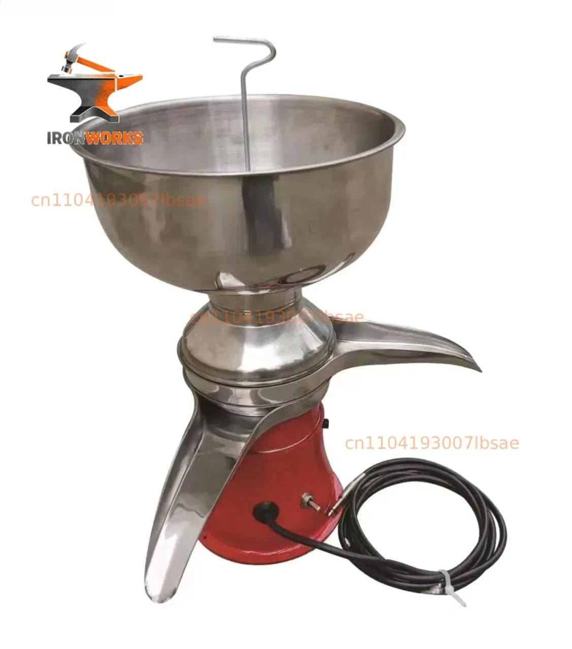 Milk separator 50L 12V220V electrical degreasing butter machine stainless steel