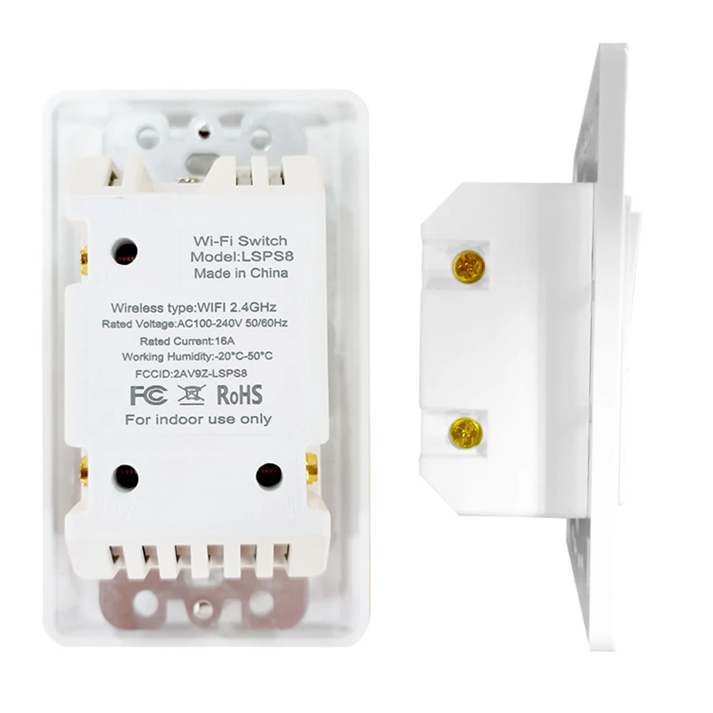 Programmable Wireless Light Switch Socket for Multi Device Control E26 E27 Bulbs 200FT Range FC C Listed No Wiring