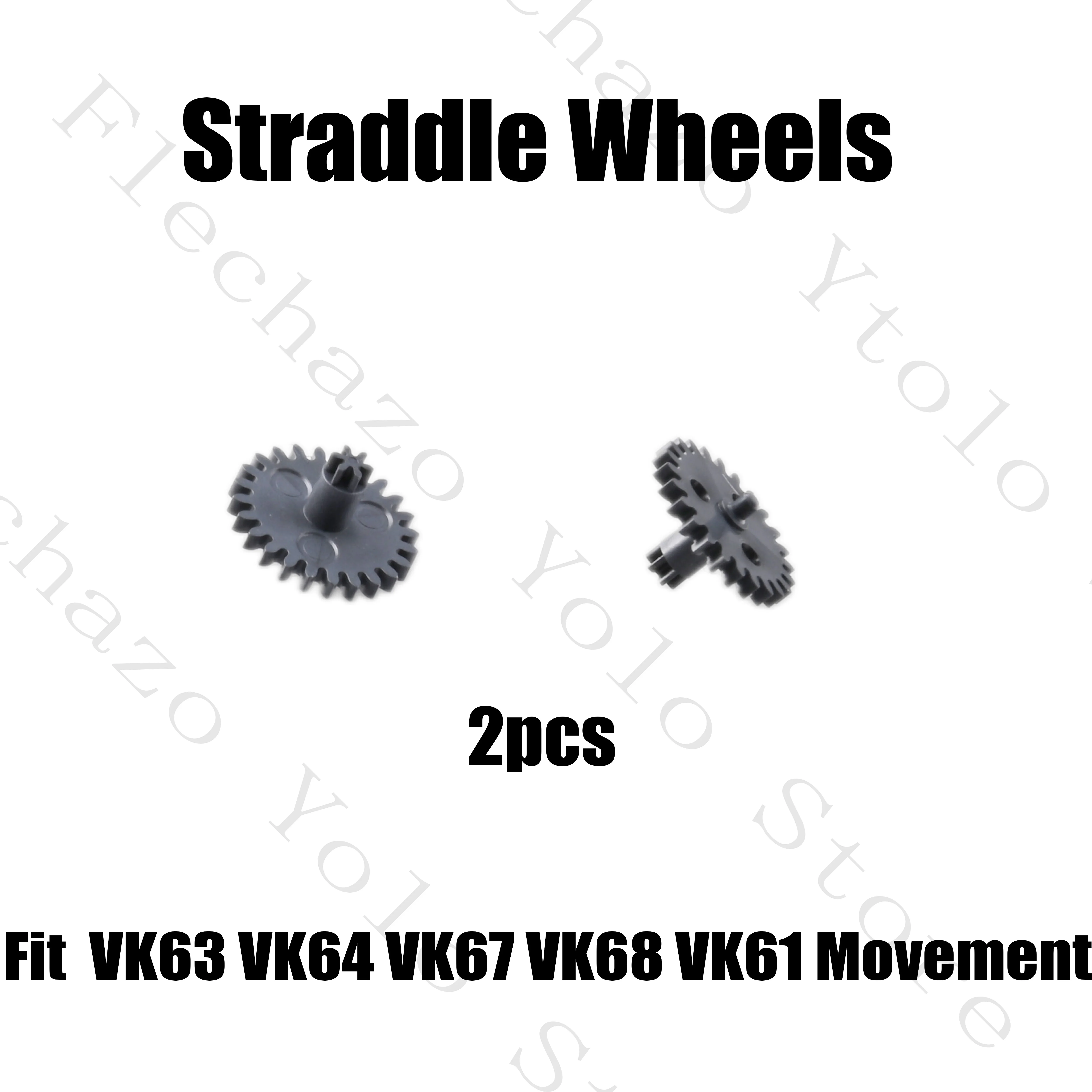 Watch Accessories Straddle Wheels Replacement Spare Parts Fit VK63 VK64 VK67 VK68 VK61 Movement Repair Tool Parts