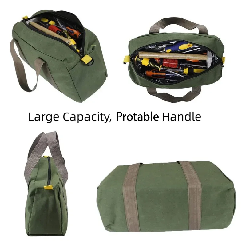 Hardware Tools Tote Bag Oxford Cloth Large Capacity Multi-Purpose Repair Tool Pouch Waterproof For Automotive Repair Carpenter