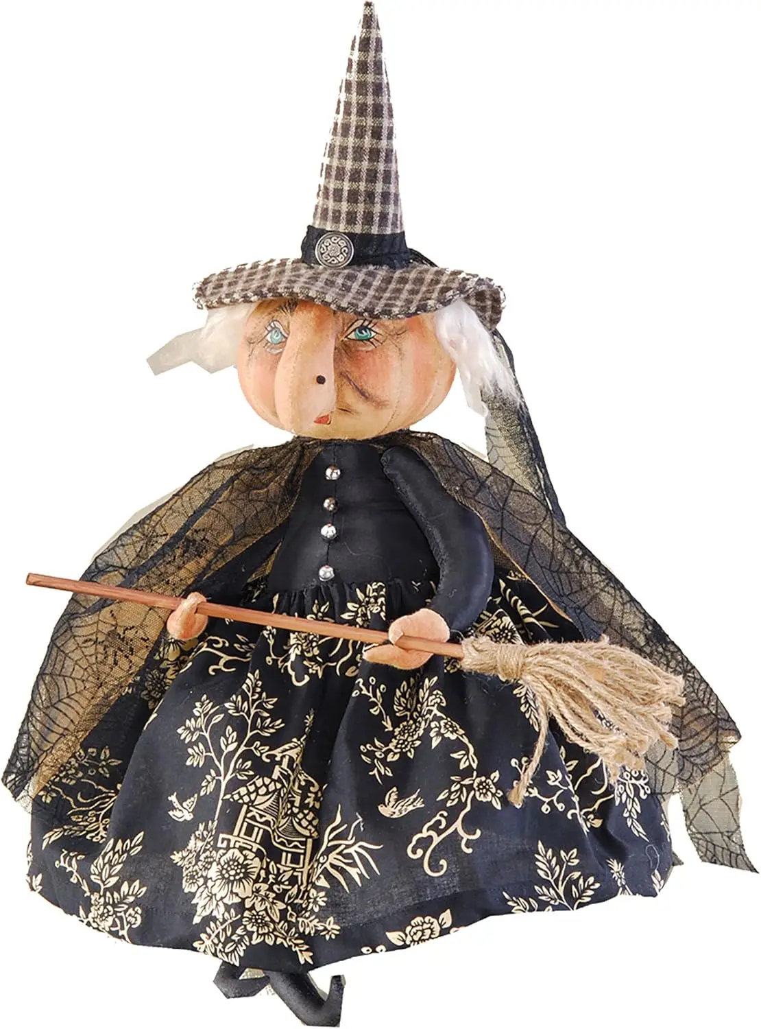 

GALLERIE II Naomi Figure Soft Sculpture Fabric Doll Multi