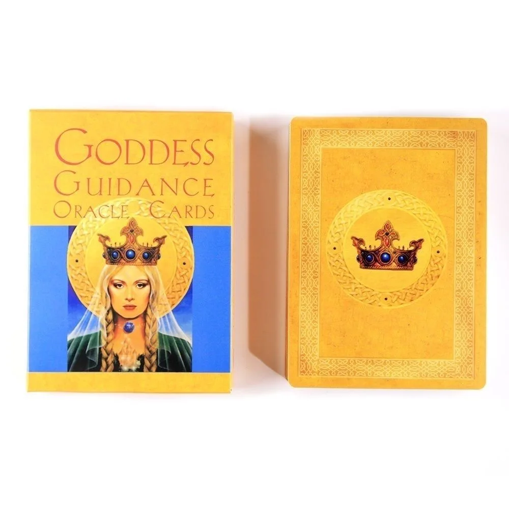 Goddess Guidance Oracle Cards 44 Piece Predicting Fate Divination Future Tarot Card Playing Cards Mysterious Xmas Gift