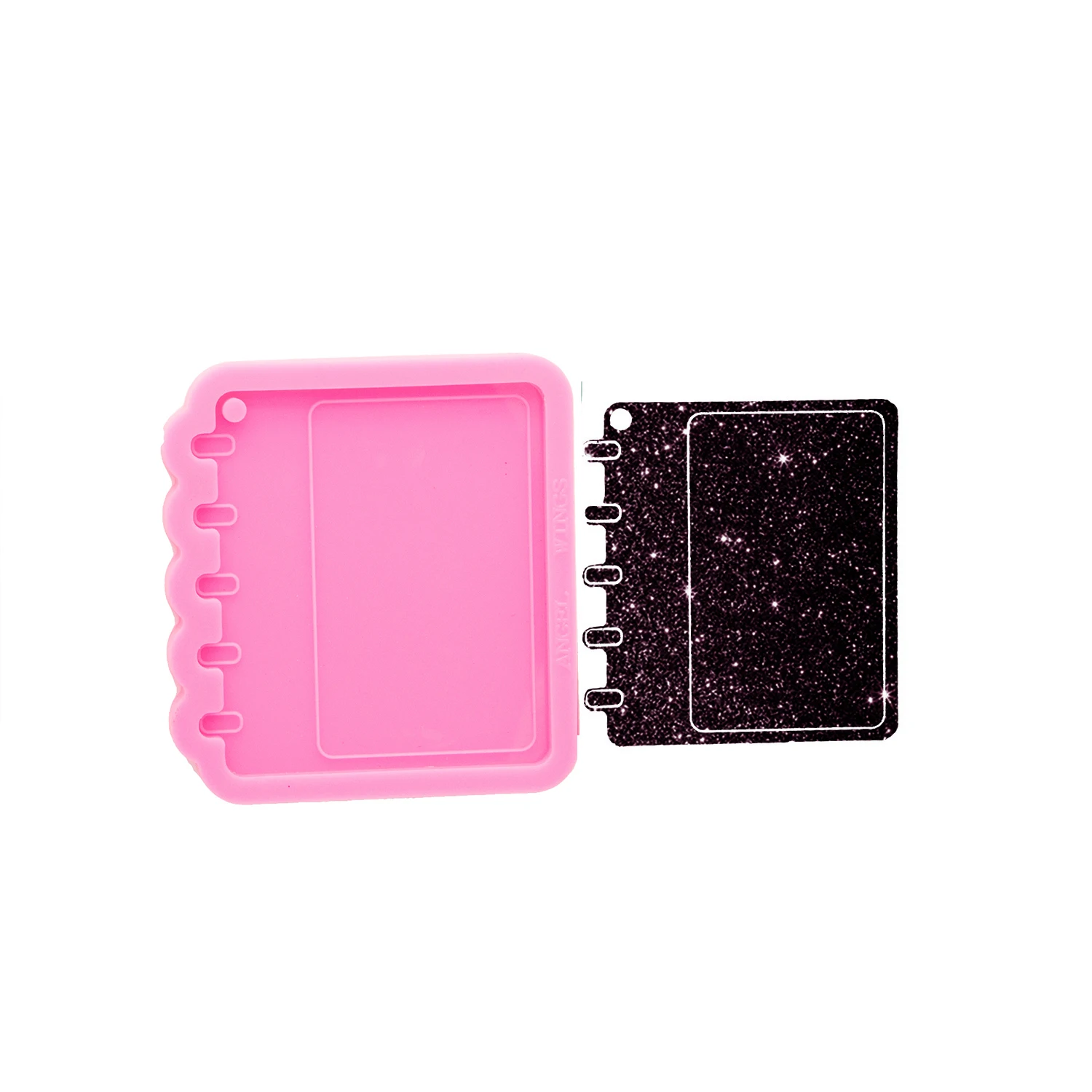 Mini Photo Tag Silicone Mold f - Resin Mold Jewelry recension och pris