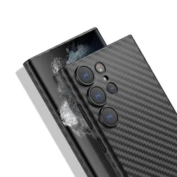 0.38MM case for samsung galaxy s23 s24 s25 plus ultra cases thin Carbon Fiber PP
