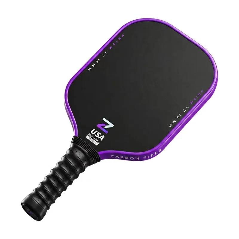 OEM T700 Carbon Fiber Honeycomb Core 16mm Thermoformed Pickleball Paddle for Brands