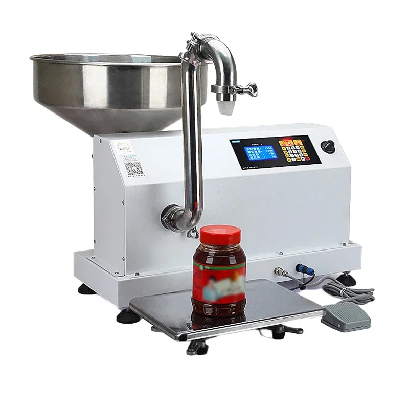 AC110V-220V Liquid Filling Machine Sesame peanut tomato chili sauce honey viscous liquid quantitative dispenser