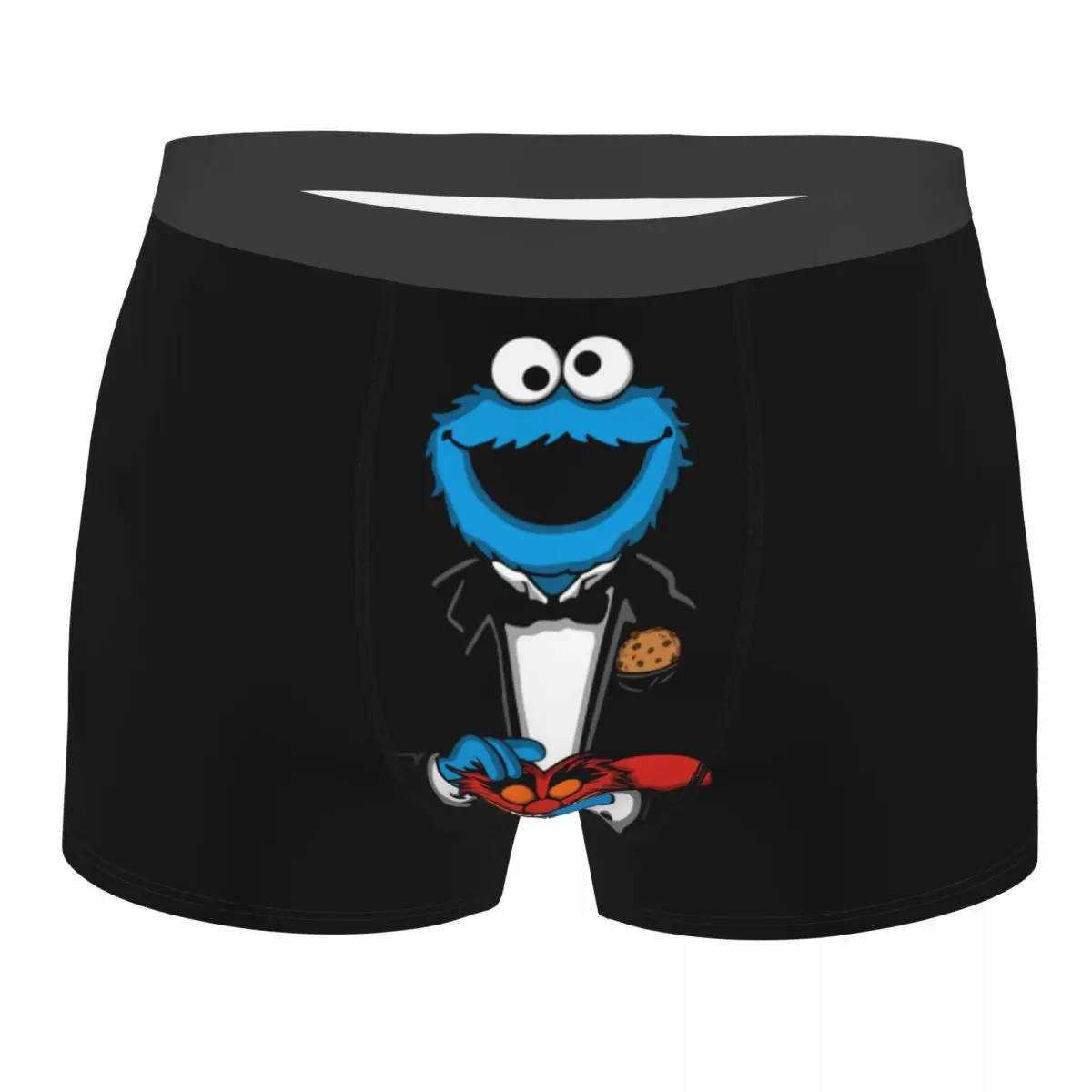 

Индивидуальное мужское модное нижнее белье Cookiefather боксеры с аниме-рисунком, мягкие шорты, трусы, трусы