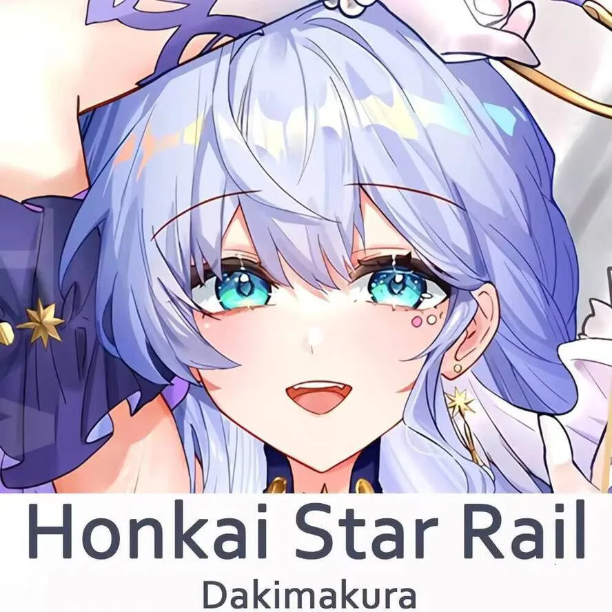 

Rail Honkai Robin Star Dakimakura 2WAY Hing Anime Body Pillow Case Cover Cushion Xmas Gifts