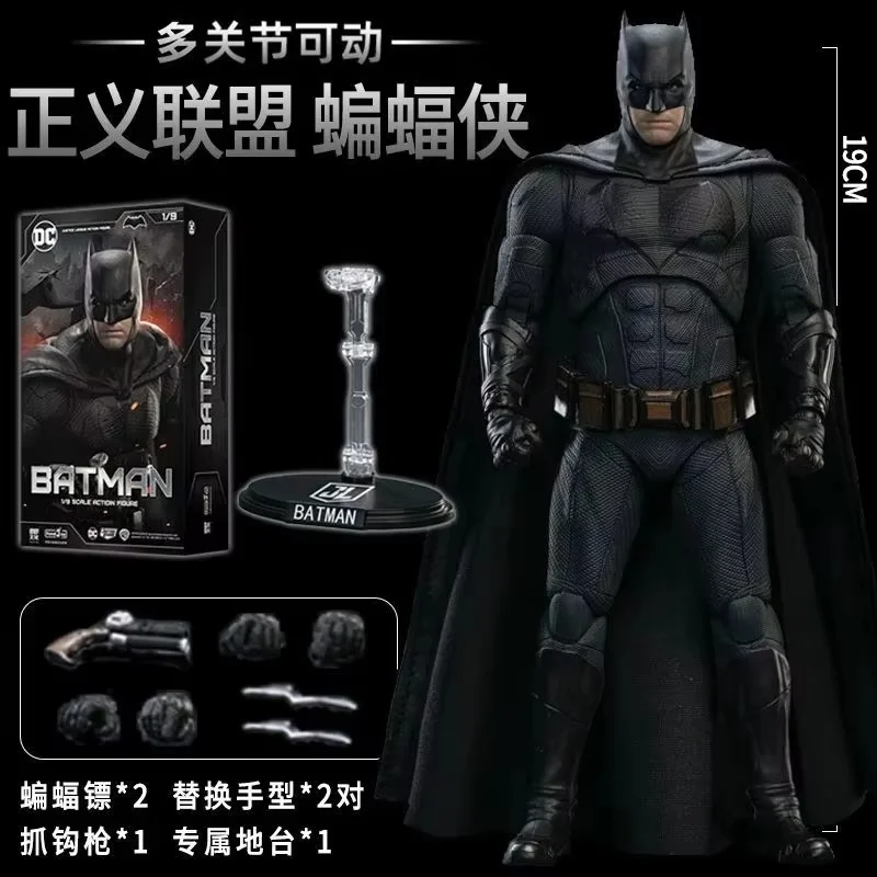 

Genuine Black Superman 1012 Batman Heavy Armor Figure Justice League Ornament Doll Moving Model Desktop Ornament Decoration