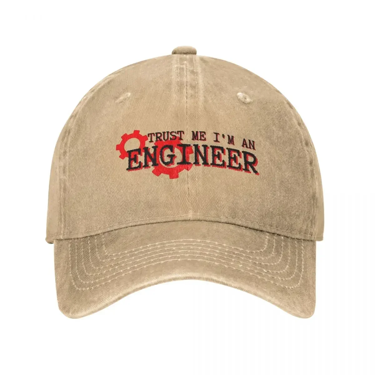 

Trust Me I'm An Engineer Baseball Cap Vintage Distressed Denem Engineering Funny Headwear Unisex Outdoor Running Gollf Caps Hat