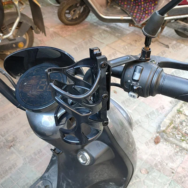 

Motorcycle Lightweight Water Cup Holder ABS Water Bottle Holder Electric Bike Off-road Bike Water Bottle Holder Easy To Install