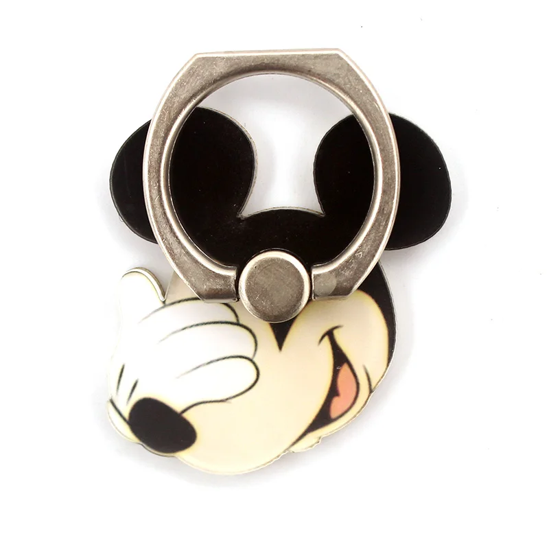 Cartoons Funny Mickey Style Male Female Universal Folding Replicate Mobile Phone Finger Ring Holder