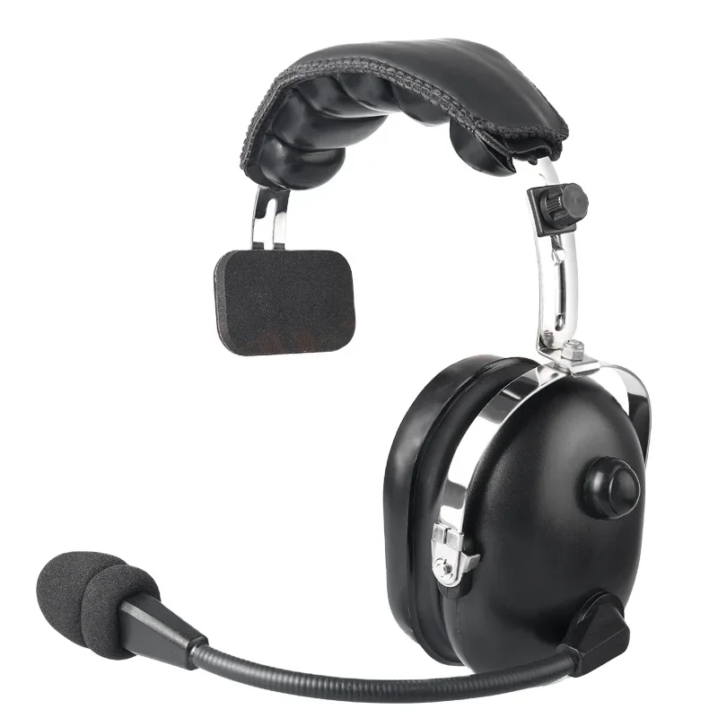 

Single side carbon fiber headset Event noise cancelling headphones for referees