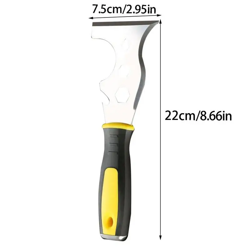 Putty Knives Scraper Multi Use Putty Knife Stainless Steel Drywall Putty Knives Tool For Wallpaper Can Opener Home DIY Accessory