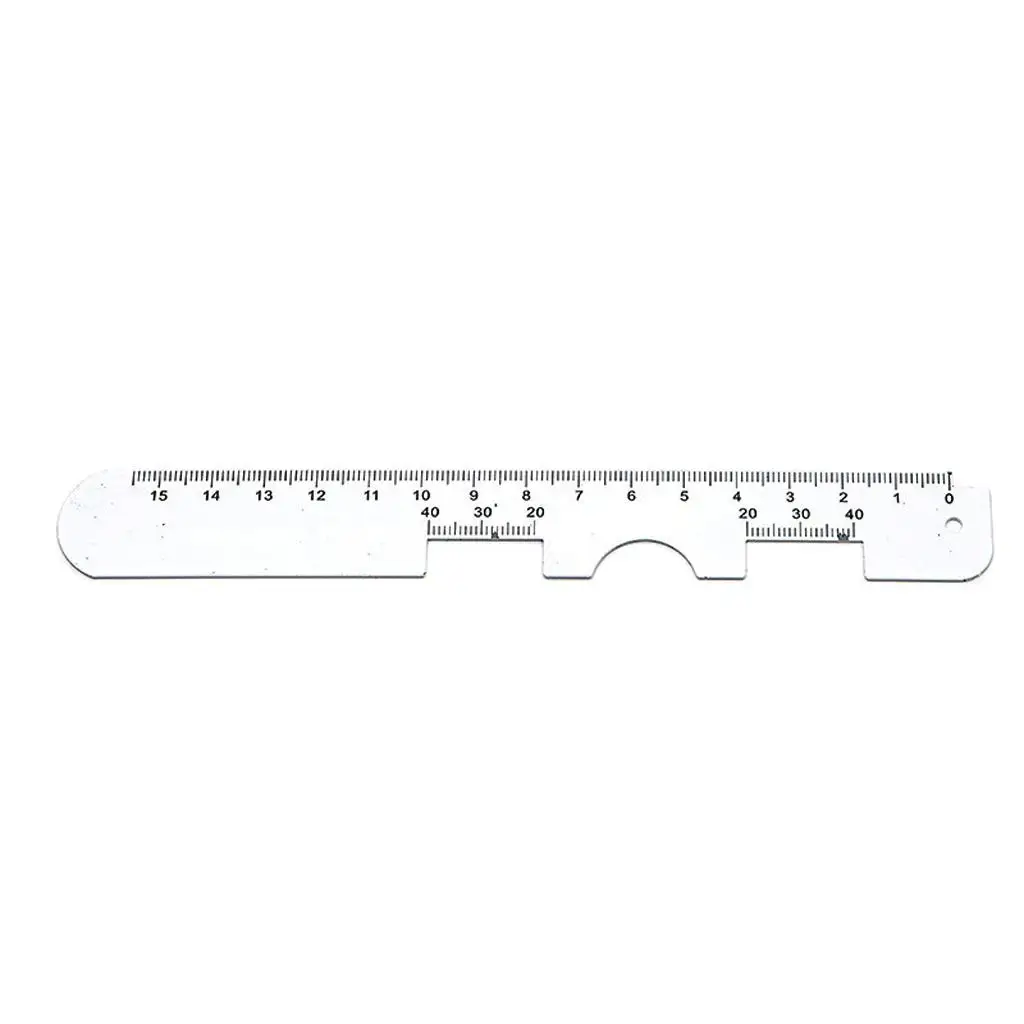 Plastic PD Lineal, pupil removal meter, eyes ophthalmology tool,