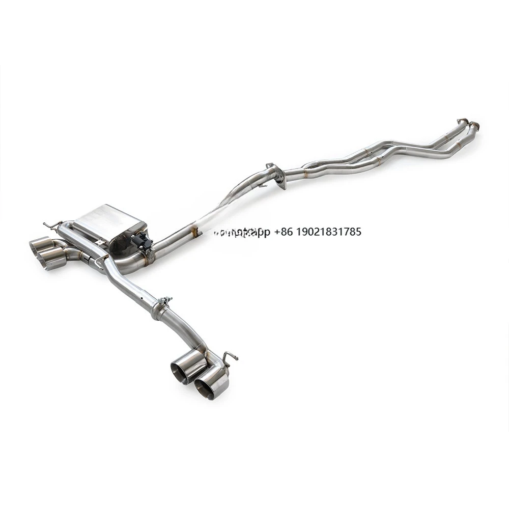 Auto Parts Exhaust System for 135 E82 E88 3.0T 2007-2011 Racing Cars Stainless Steel High-performance Muffler Catback Exhaust