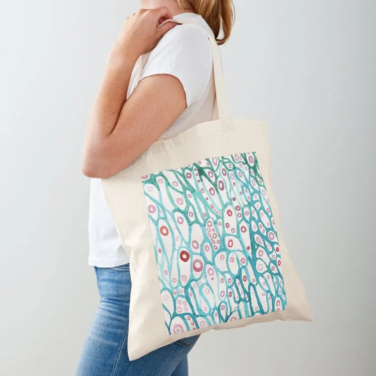 

Organic Cells Tote Bag woman shopping bag custom fabric bag shopping cart bags reusable grocery bags