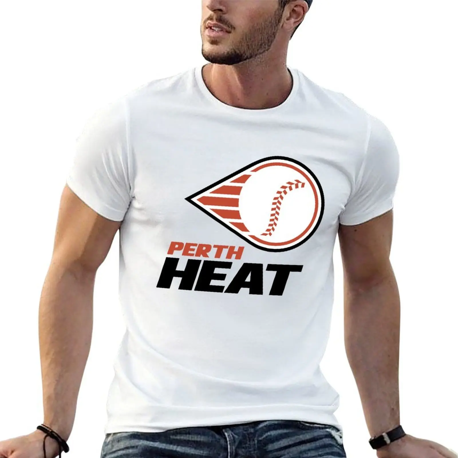 

Perth Heat T-Shirt t shirts cotton 100% t shirt men 100% cotton luxury brand T-Shirt