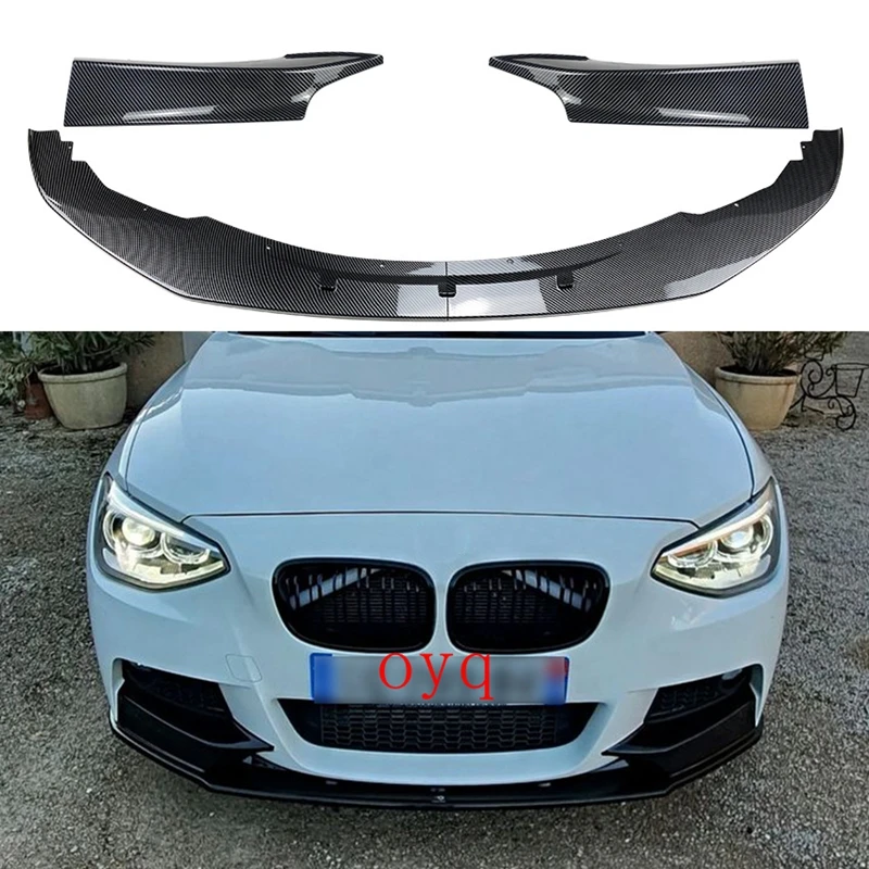 

Glossy Black Front Bumper Lip For BMW F20 F21 2012-2014 Car Modified Bodykits Front ABS Spoilers Trim