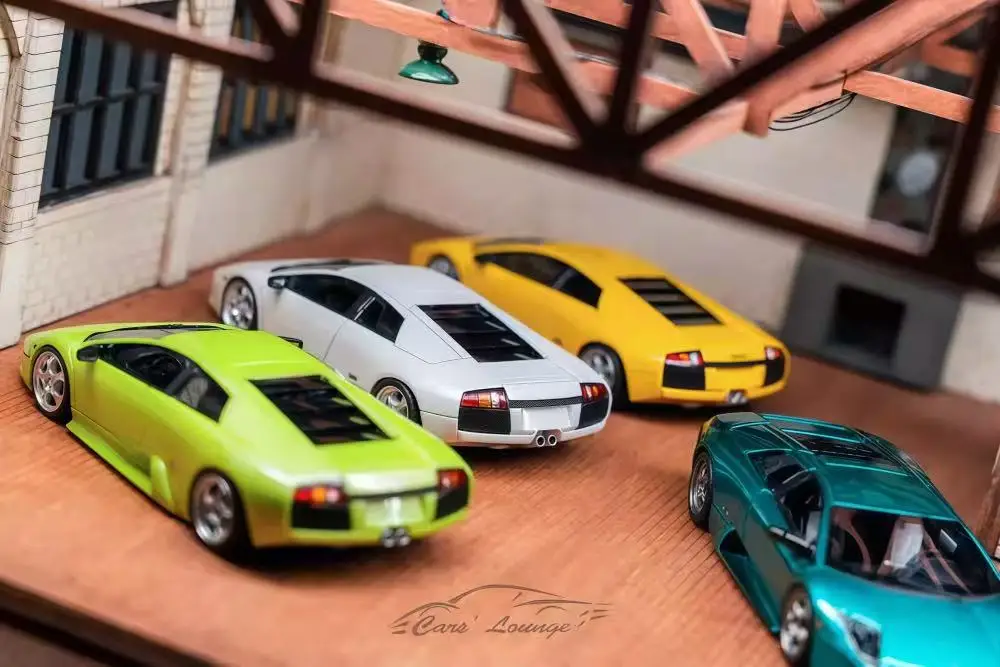 在庫あり Cars'Lounge 1/64 ムリエラゴコレクション ギフトスケールモデルカー